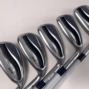 Ping G LE 3 Iron Set 7-PW+SW Black Dot ULT 250 Ladies RH
