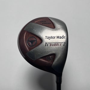 TaylorMade Ti Bubble 2 Driver 10.5* 90g Stiff Graphite Mens RH -1''