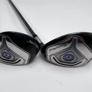 TaylorMade Jetspeed 4 & 5 Hybrid Set 22* 25* VeloxT 45g Ladies RH