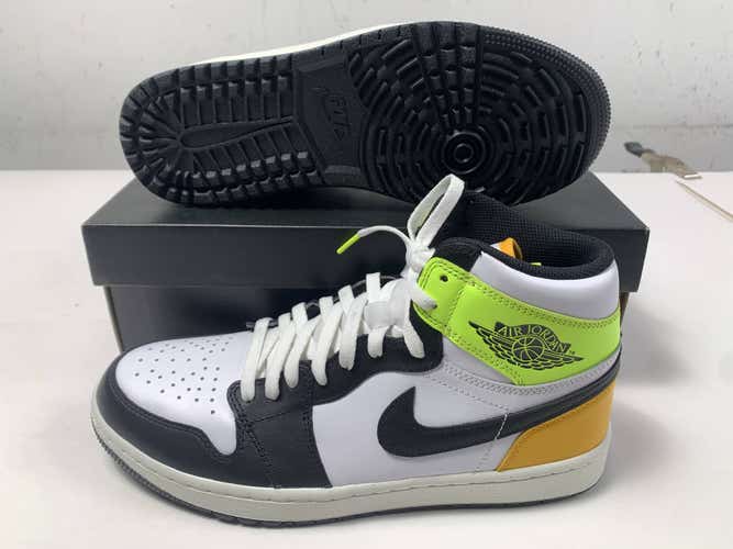 Air Jordan 1 High G Athletic Shoes White Men's SZ 10.5 (DQ0660-105)