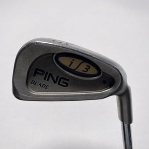 Ping i3 Blade Single 3 Iron Blue Dot 1* Up Cushin JZ Regular Steel Mens RH