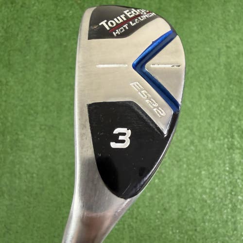 Tour Edge Hot Launch E522 3 Iron Hybrid Ironwood Fubuki Regular Flex Left Handed