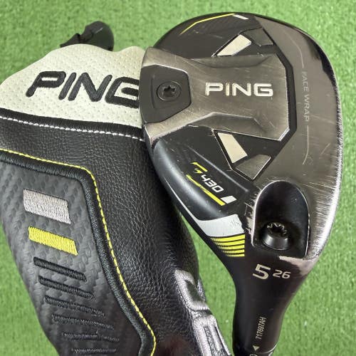 Ping G430 5 Hybrid 5H 26 Project X HZRDUS Smoke 5.5 Regular Flex -1.5 Short