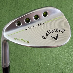 Callaway MD3 Milled 56 12 Sand Wedge W Grind Dynamic Gold Stiff Flex Left Handed