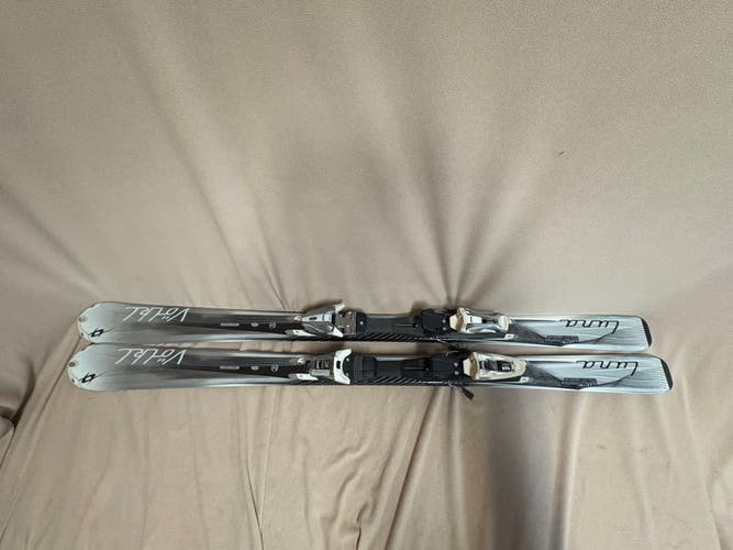 All Mountain 151 cm Volkl Luna Skis With Bindings (Used)