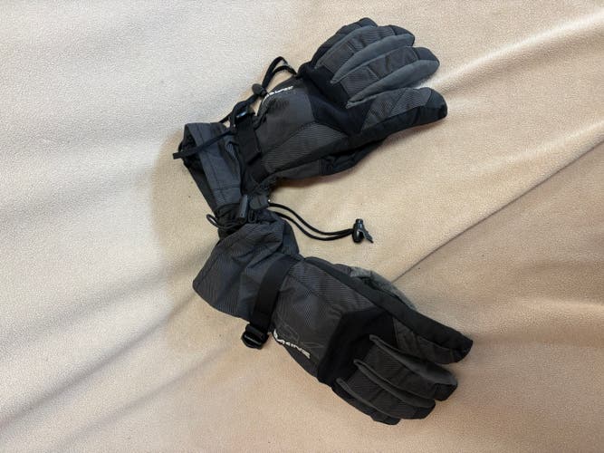 Black Medium Adult Unisex Dakine Gloves (Used)
