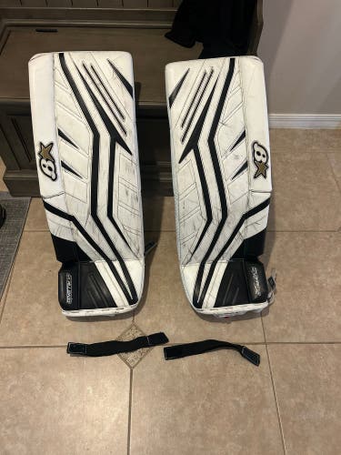 33" Brian's G-Netik X5 Goalie Leg Pads (Used)