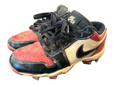 Used Nike Air Bb Cleats Bb Sb Cleats Red Junior 01.5 11450-s000522394