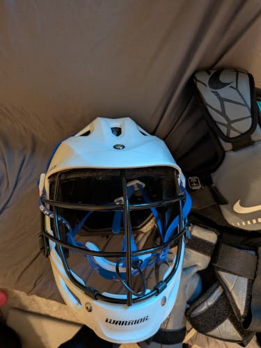 Warrior Burn Junior Helmet (Used)