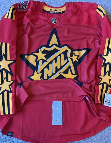 MiC 2024 Toronto NHL All Star Game adidas Team Issued Pro Hockey Jersey 58 Red