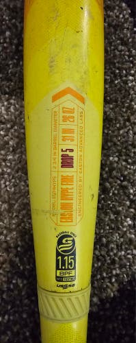 2024 Easton Hype Fire Composite USSSA Certified Bat 26 oz 31" (Used)