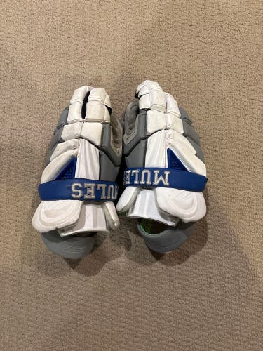 Custom College-issued Max Lacrosse Gloves (Used)