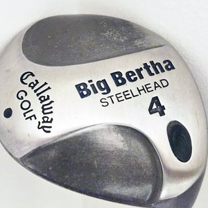 Callaway Big Bertha Steelhead 4 wood (Graphite RCH99 Firm) 4w Fairway Golf Club