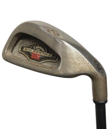 Callaway Big Bertha 8 Iron 1996 RH RCH 96 Stiff Graphite 36" Black Widow Grip