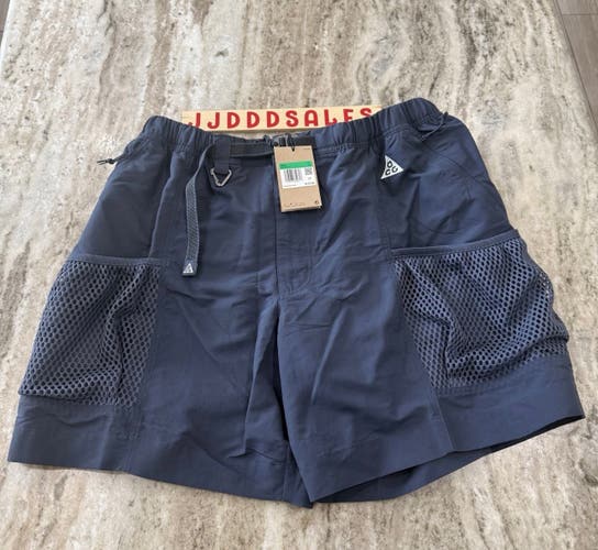 Nike ACG Snowgrass Cargo Trail Shorts Blue Men's Size XL DV9405-437 NWT $135
New With Tags