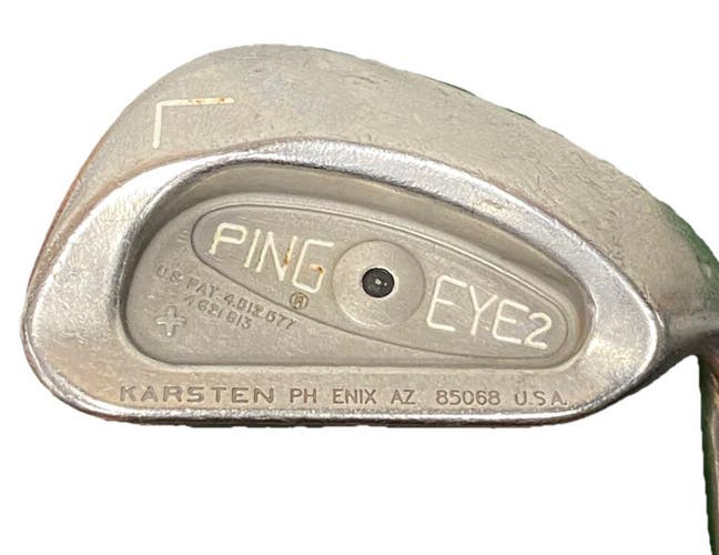 Ping Eye2 Lob Wedge 58* Black Dot RH Men's Stiff Steel 35" Stock Grip Nice Club