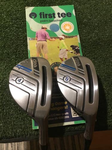 Adams Idea 2014 Hybrids Set (4H & 5H) Seniors Light 55g Graphite Shafts