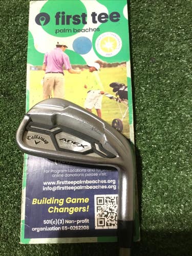 Callaway Apex Forged CF16 7 Iron Regular Steelfiber i95 Pure Graphite (38)