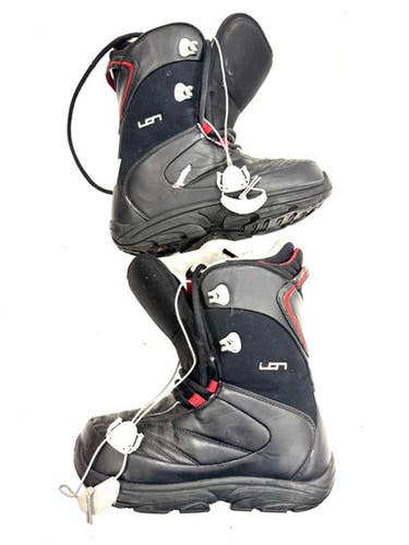 Used Burton Grom Ion Boys Snowboard Boots Black Junior 06 11860-s000310402