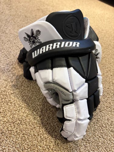 Team issued NLL gloves