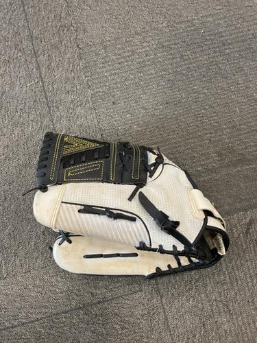 Used Franklin Fastpitch Pro Lh Throw Fastpitch Gloves White 12" 11614-s000238142