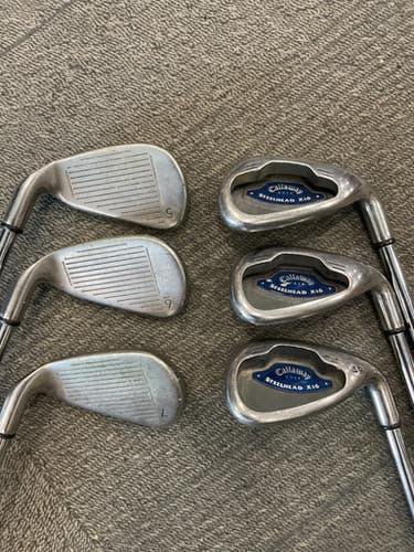 Used Callaway Steelhead X-16 Mens Iron Set Rh 5i-pw 11614-s000238119