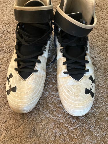 White Men's Size M 10.5 (W 11.5) Under Armour Bryce harper Molded Cleats (Used)