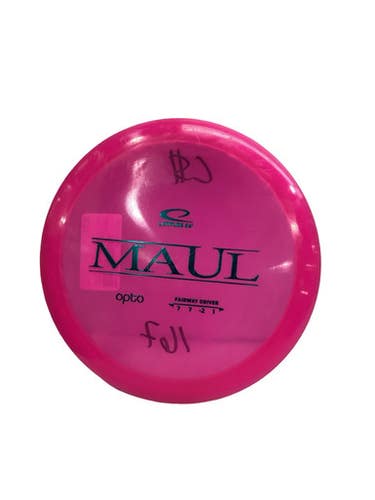 Used Latitude 64 Maul Opto Disc Golf Driver Pink 11347-s000270702