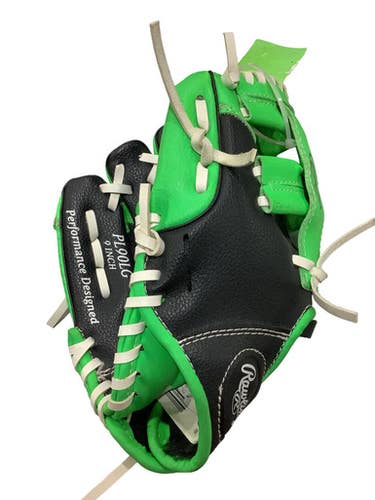 Used Rawlings Player Series 9 Inch Bb Sb Glove Lh Throw Green 9" 11347-s000270678