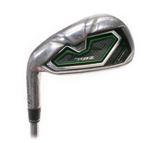 LH TaylorMade RBZ RocketBallz Single 4 Iron Steel RBZ Stiff Flex