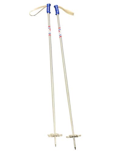 Used All American Mens Dh Ski Pole Silver 125 Cm 50 In 11847-s000036208