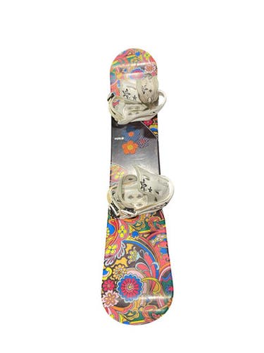 Used Burton Paisly Pattern Mens Board Bindings None 142 Cm 11847-s000036200
