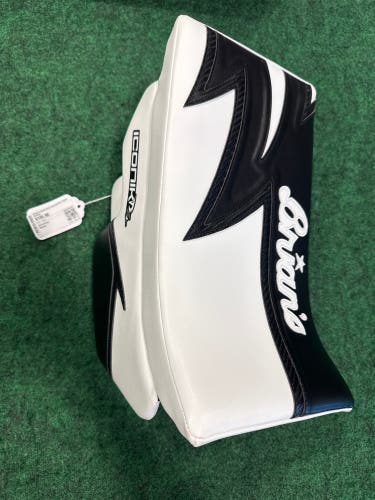 Black & White Intermediate Brian's Iconik DX2 Goalie Blocker Regular (New)