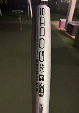 2024 DeMarini The Goods Hybrid USSSA Certified Bat (-5) 26 oz 31" (Used)