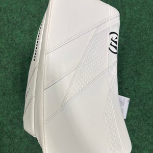 White Senior Warrior Ritual G7 Pro Goalie Blocker Regular (New)