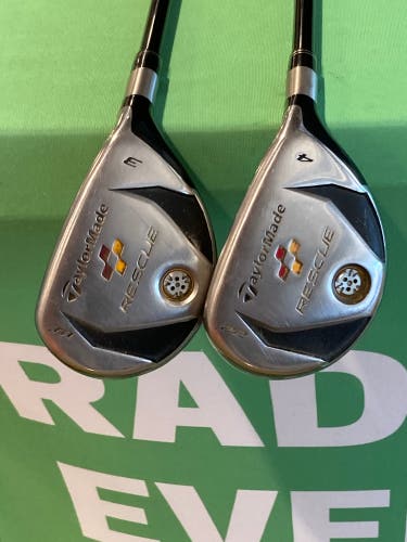 Men's TaylorMade 2008 Burner Rescue Tour Launch Hybrid Right Handed 3 & 4 Hybrid