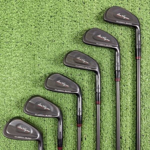 Ben Hogan Ft Worth Black Iron Set 5-PW Recoil ES 760 F3 Regular Flex +1 Long