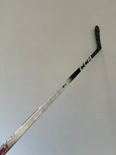 Used 65 Flex P28 + 1/4” Intermediate CCM JetSpeed FT8 Pro Left Hand Hockey Stick