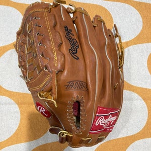 Brown Adult Rawlings RPT SERIES LH Pitcher's Baseball Glove 12.5" (Used)