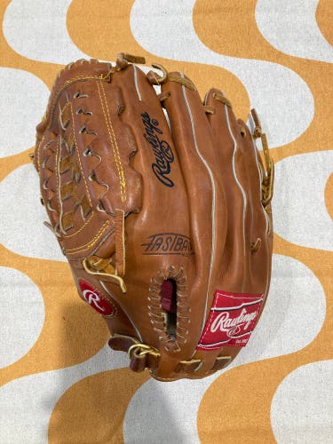 Brown Adult Rawlings RPT SERIES LH Pitcher's Baseball Glove 12.5" (Used)