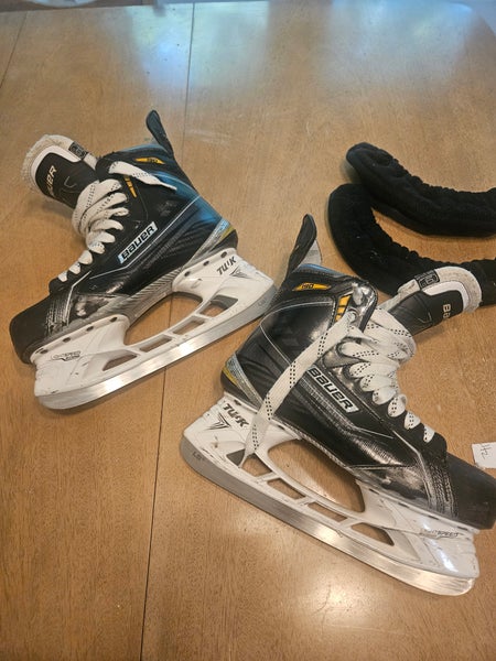 Bauer Supreme 190 LS3 runners Hockey Skates Regular Width 9 (Used)