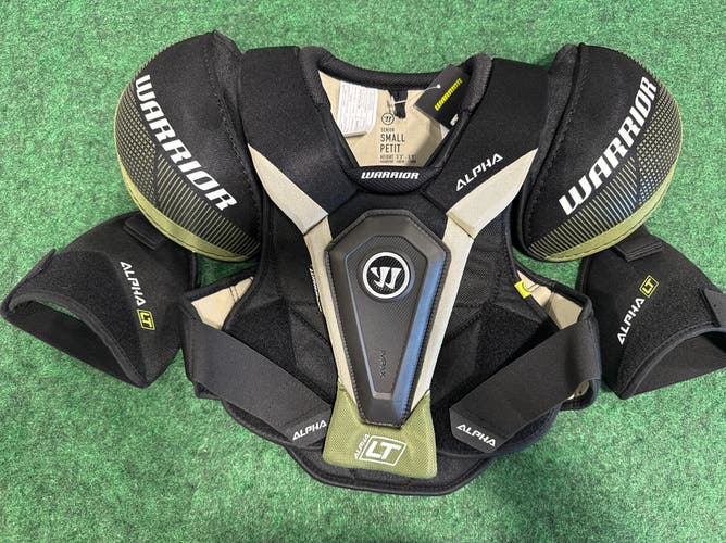 Warrior Alpha LT Shoulder Pads (New) | Senior Small