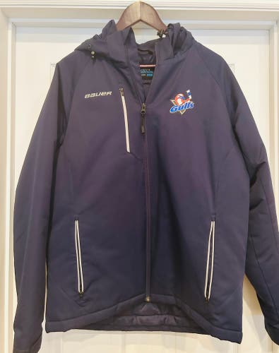 LI Gulls Blue Men's Medium Bauer Jacket (Used)