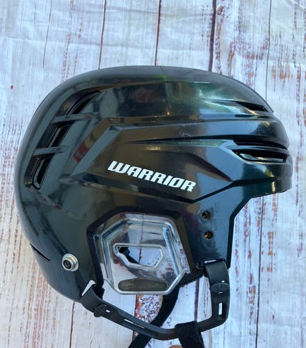 Black Medium Warrior Alpha One Pro Helmet (Used)