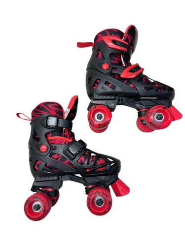 Used Rollerderby Quad Skates Child Roller Quad Skates Black Adjustable 11835-s000209057