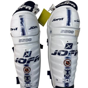 Used Jofa 5500 Senior Shin Guards White 14" 11835-s000209073