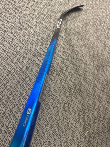 Senior Blue CCM JetSpeed FT8 Pro Left Hand Hockey Stick P29+1/4 65 Flex (New)