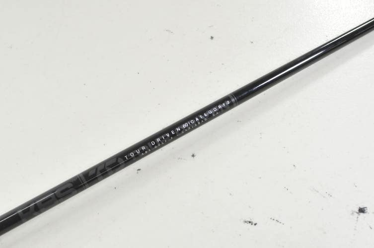 KBS TD Tour Driven Black 60g Cat 2 Regular Flex Ping G440 Driver Shaft # 219603