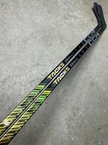 2 Pack 105 Flex P29M Senior CCM TACKS AS-VI Pro Left Hand Hockey Stick Pro Stock (New) NHL