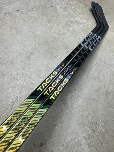 3 Pack 105 Flex P29M Senior CCM TACKS AS-VI Pro Left Hand Hockey Stick Pro Stock (New) NHL